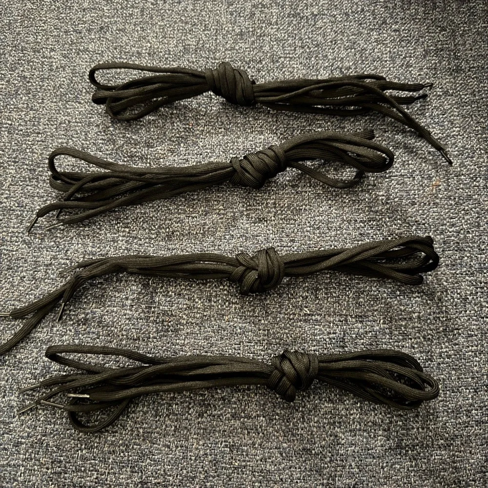 Dr Martens 140cm Round, Black Shoestrings Boot Laces, 10 Pairs NWOT - Picture 3 of 3